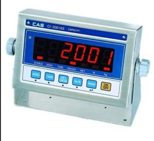 CAS CI-2001AS Digital Stainless Steel Indicator use for floor scale,RS232,NTEP