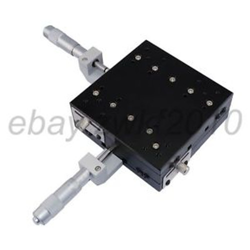 XY 125X125mm two axis translational linear stage, low-cost XY125-C 50mm travel