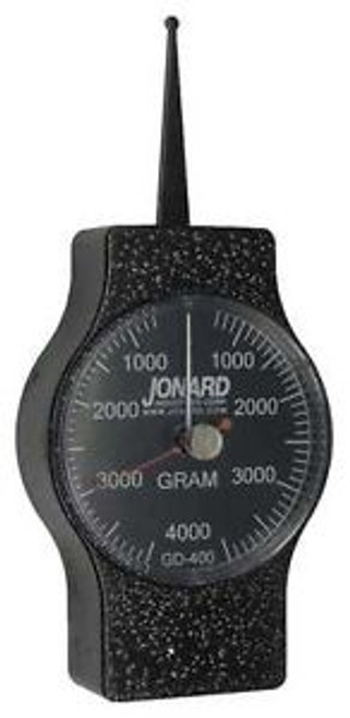 JONARD GD-400 Dynamometer Gauge, Dial, 400-4000g