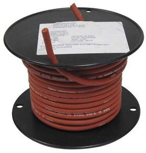 ROWE SW168M3050 Oxide Ignition Wire, Red, 16awg, 50ft