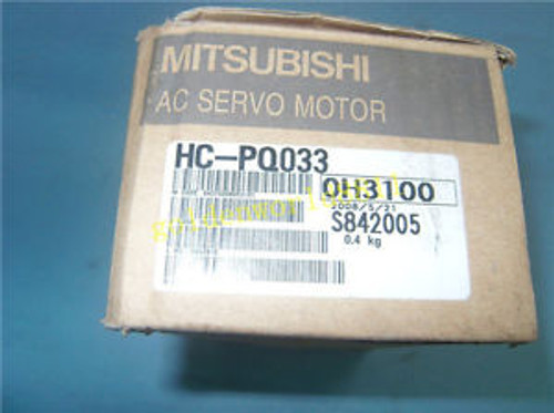 NEW MITSUBISHI AC Servo Motor HC-PQ033 good in condition for industry use