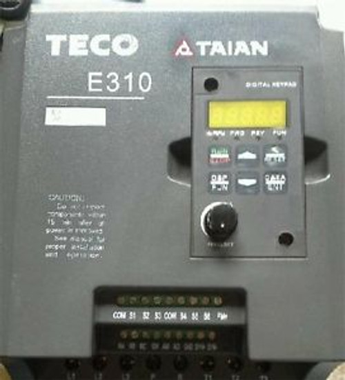 2.2kw TECO Frequency Drive Inverter VFD E310-403-H3 380~480V 5.2A 3HP 400Hz
