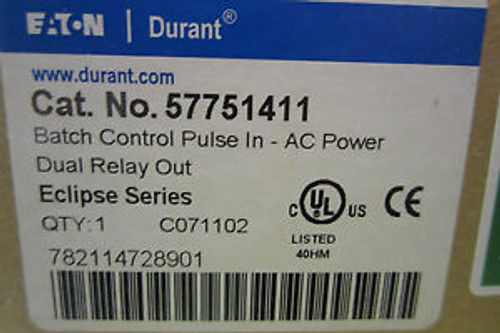 NEW EATON DURANT 57751411 BATCH CONTROL PULSE