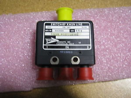 TRANSCO COAXIAL RELAY # 903D039399 NSN: 5945-01-093-1195 # 810C00600 DUAL MKT