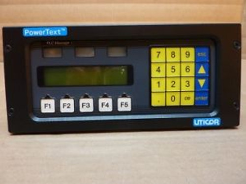 New Uticor UPT-2X20K-001 Operator Interface  #23288