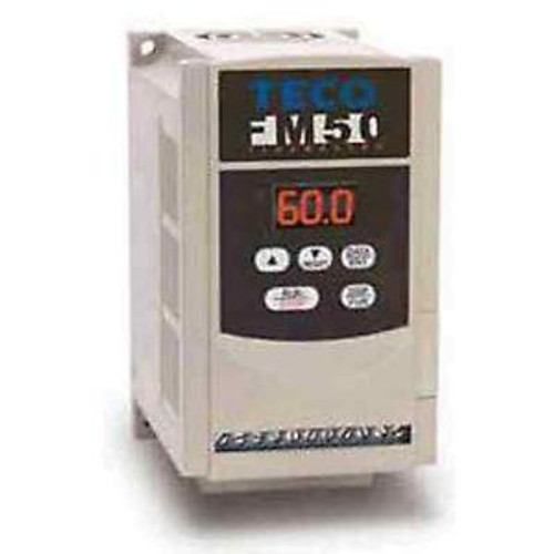 TECO VARIABLE FREQUENCY MOTOR DRIVE FM50 1 HP 460V