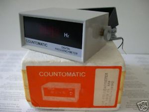 COUNTOMATIC CF302 C6 120  3 DIGIT FREQUENCYMETER 120VAC
