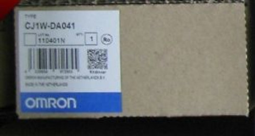 New in box CJ1W-DA041 OMRON D/A Unit CJ1W-DA041 ( CJ1WDA041 ) One year warranty