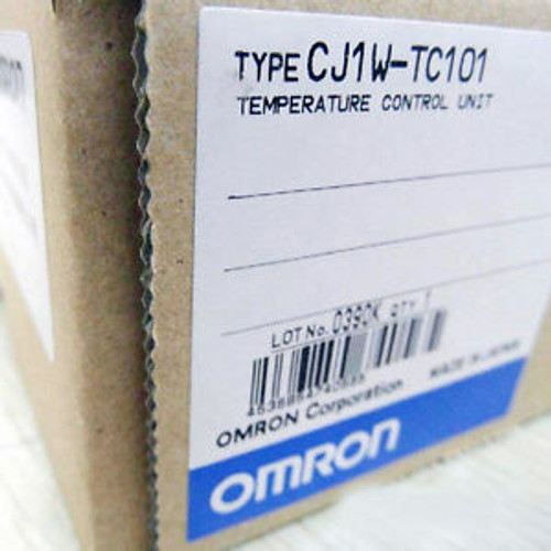 1PC New in Box OMRON Temperature Control Unit CJ1W-TC101 CJ1WTC101