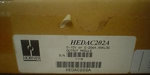 Horner Electric analog output module HEDAC202A - 60 day warranty - New