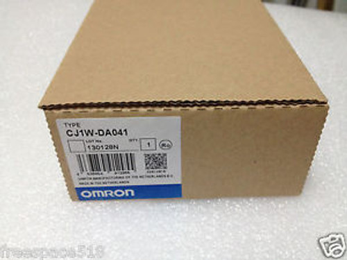 New in box OMRON D/A Unit CJ1W-DA041 ( CJ1WDA041 )