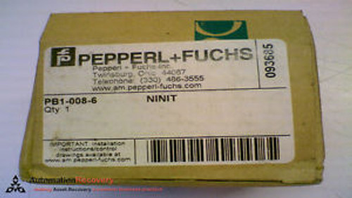 PEPPERL FUCHS PB1-008-6 CAPACITIVE PALM BUTTON, NEW