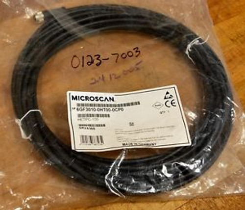 Siemens 6GF3010-0HT00-0CP0, 10m Microscan Cable HETPC-100  -  NEW