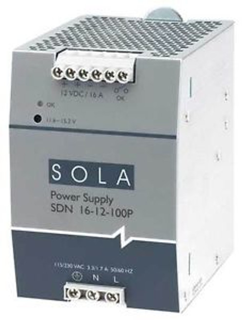 SOLA/HEVI-DUTY SDN16-12-100P DC Power Supply