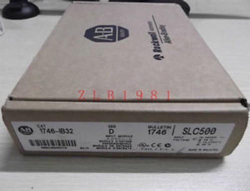 AB ALLEN BRADLEY SLC 32 Point DC Input Module 1746-IB32 1746IB32 Factory Seal