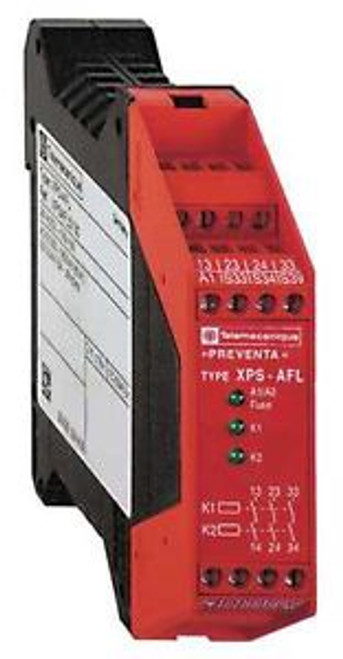 SCHNEIDER ELECTRIC XPSAFL5130P Safety Relay, 24 VAC/VDC, 2.5A