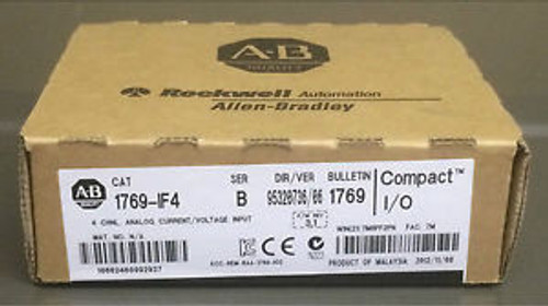 NEW IN BOX Allen Bradley AB Compact Analog I/O Input Module 1769-IF4