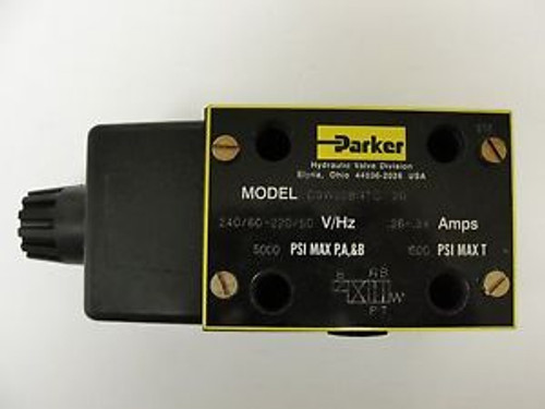 New Parker Hydraulic Valve, D3W20BNTC30, 240/60-220/50