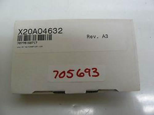 NEW B&R AUTOMATION X20A04632 REV A3 OUTPUT MODULE ANALOG 4 OUTPUT 10V 0-20MA