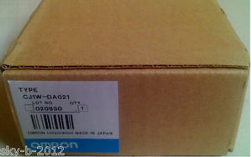 new Omron CJ1W-DA021  new in box