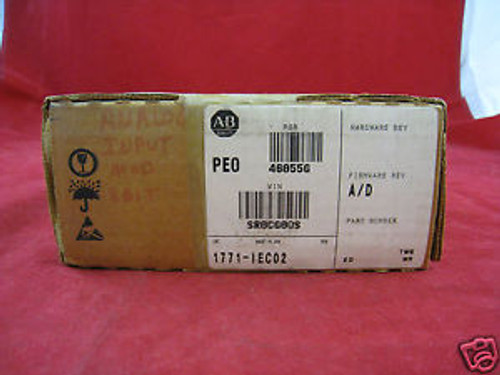 ALLEN-BRADLEY 1771-IEC02 8 BIT ANALOG MOD 0 TO 5V