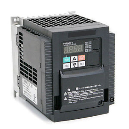 HITACHI WJ200-015SF,VARIABLE FREQUENCY DRIVE, 2 HP, 230 VAC, SINGLE PHASE INPUT