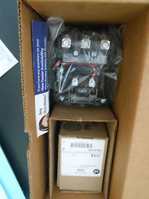 New Allen Bradley 509-BOD Nema Size 1 Starter 120VAC Coil 3 Phase P/N 76741