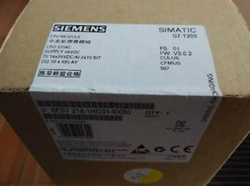 New IN SEALED BOX Siemens PLC  6ES7 214-1HG31-0XB0