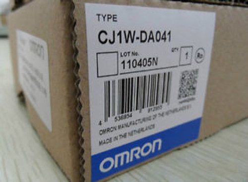 OMRON D/A Unit CJ1W-DA041 NEW IN BOX