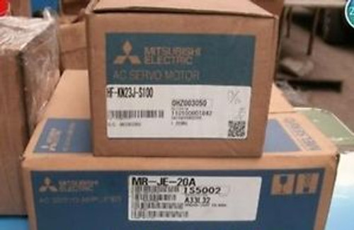 NEW IN BOX  Mitsubishi servo motor MR-JE-20A + HF-KN23J-S100