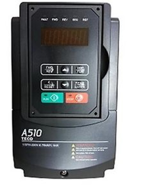 A510-4010-H3 7.5kw TECO Frequency Drive Inverter VFD 380~480V 18A 10HP 0.1~400Hz