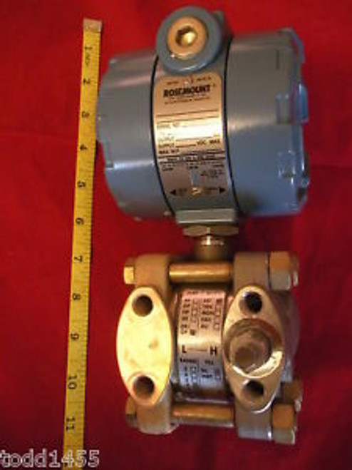 Rosemount 1151GP6E22P8 Pressure Transmitter 100PSI 20MA