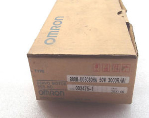 OMRON AC Servo Motor R88M-U05030HA R88MU5030HA new in box
