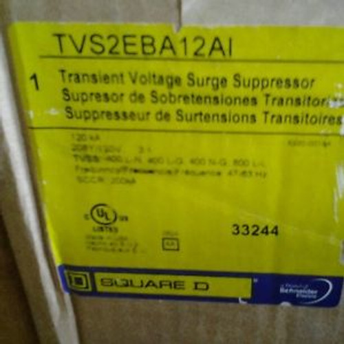 SQUARE D TVS2EBA12A1 SURGELOGIC VOLTAGE SURGE SUPPRESSER