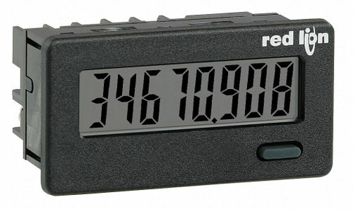 Red Lion Electronic Counter, Number of Digits: 8, LCD Display, Max. Counts per