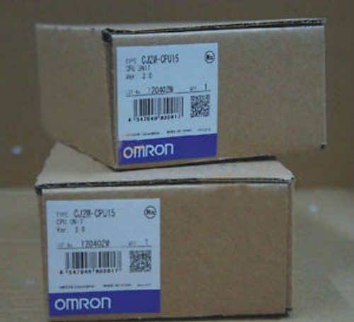 Omron CPU Unit CJ2M-CPU15 NEW IN BOX