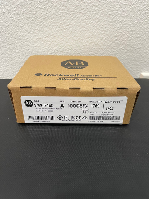 New Allen Bradley Ab Compactlogix 1769-If16C 16-Channel Analog Input Module