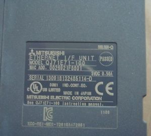 1PCS NEW MITSUBISHI ETHERNET I/F UNIT QJ71E71-100