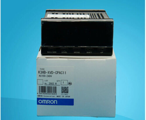 New Omron Digital Panel Meter K3Hb-Xvd-Cpac11 100-240Vac