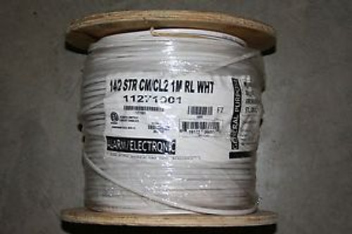 Honeywell Genesis 14/2 Stranded Unshielded Cable -White 1000 - Audio Electrical