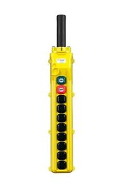 CONDUCTIX 80 SERIES 10-BUTTON PENDANT, 8 THREE-SPEED SWITCHES