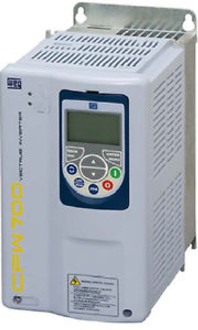 WEG  CFW700A03P6T4DBN1  VFD  460 Volt 3 Phase  3.6 Amp  2 HP