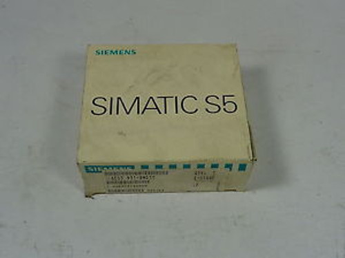 Siemens 6ES5-931-8MD11 Power Supply Module 115/230V   NEW