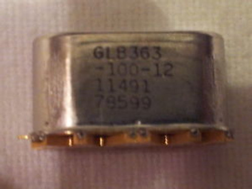 Relay GLB363-100-12,  LOOPBACK GRND SHLD SMT SENSITIVE COIL (10)