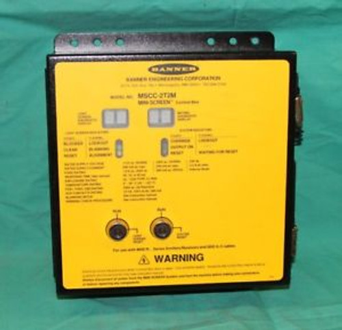 Banner MSCC-2T2M Mini Screen Light Curtain control box