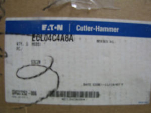 Eaton Cutler Hammer ECL04C4A8A 120 volt 8 pole lighting contactor