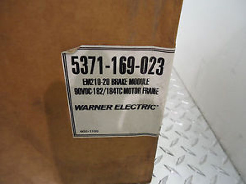 WARNER ELECTRIC EM210-20 BRAKE MODULE