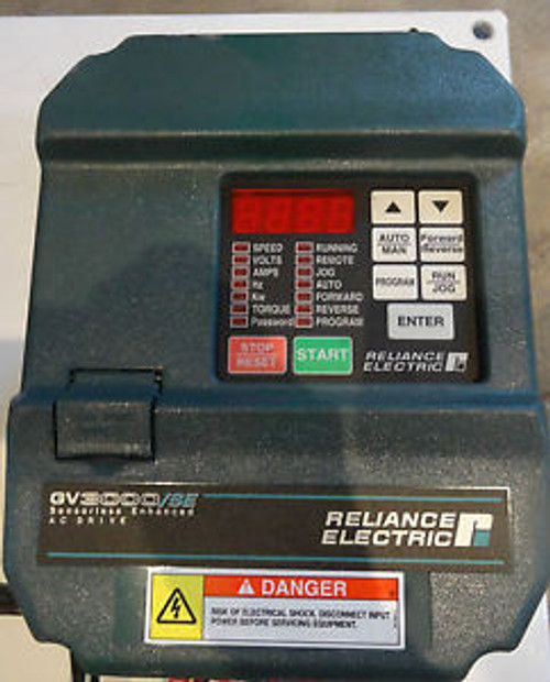 NEW RELIANCE ELECTRIC GV3000  AC DRIVE 9.6 KVA 5 HP