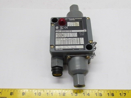 Allen Bradley, 836T-D452Jx81X15, Pressure Switch New