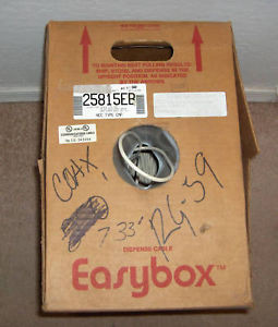 RG59/U PLENUM COAXIAL 95% COPPER BRAID WIRE 733 FT